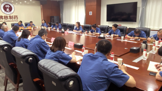 佛慈集团召开“三抓三促”行动暨作风问题专项整治推进会