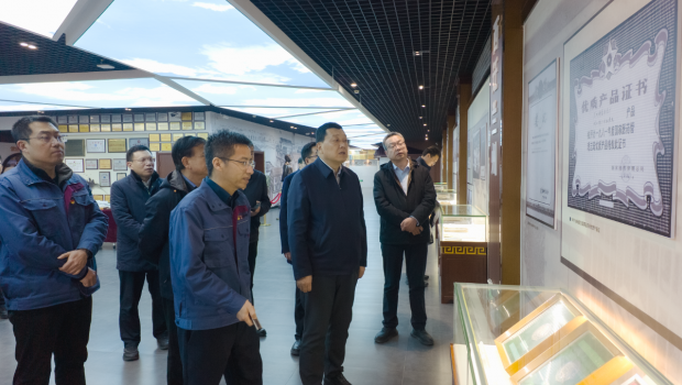 葛建团副省长一行莅临佛慈集团调研指导